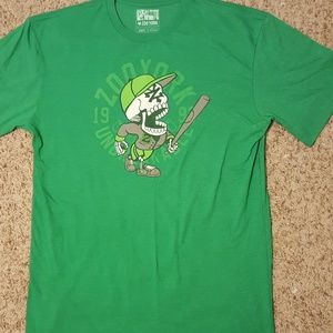Awesome, Bright Green Skater  T